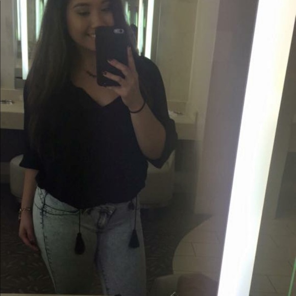 Light Wash Acid Jeans - Picture 4 of 6